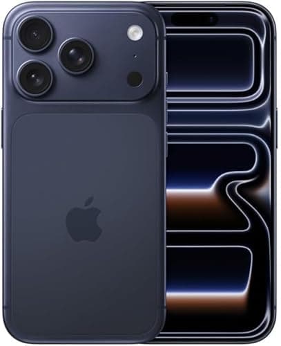 Image of Apple iPhone 17 Pro, 256GB, SIM Global, Deep Blue- Unlocked (Renewed)