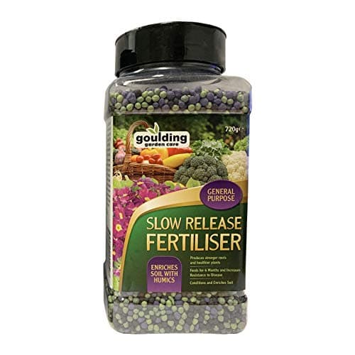 Image of Goulding G60114 Slow Release Fertiliser General Purpose Granular Plant Feed, Brown