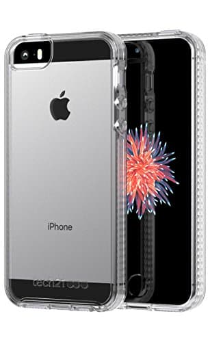 Image of Tech21 Protective Apple iPhone 5/5s/SE Case Ultra Thin Back Cover with BulletShield Protection - Pure Clear - Transparent