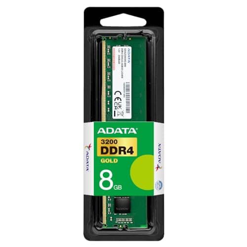 Image of ADATA 8GB, DDR4, 3200MHz (PC4-25600), CL22, DIMM Memory