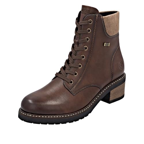 Image of Remonte Women's D1A70 Short Boots, Brown 24, 6.5 UK