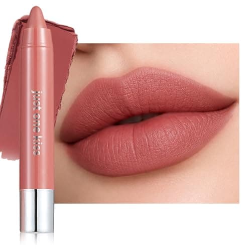 Image of Erinde Matte Lipstick, Long Lasting Velvet Finish Lip Stick Pen, Soft Blurred Effect, Lightweight Smooth Creamy Texture, Transfer Resistant Smudge Proof Lip Colour, Comfortable Non Drying Lip Makeup#6