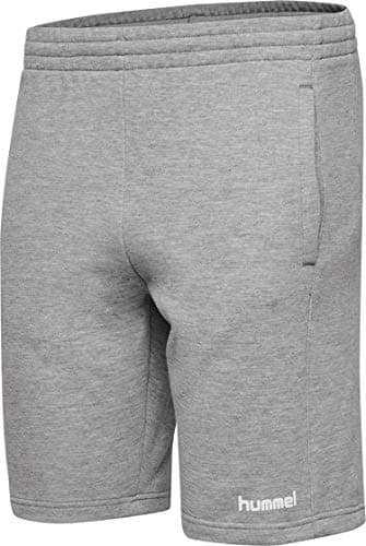 Image of hummel Hmlgo Cotton Bermuda Women's Shorts, Womens, shorts, 203532-2006, grey melange, XS