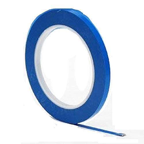 Image of 3M 471 Fine Line Vinyl Masking Tape 3mm x 33m (Blue) Painting Low Residue