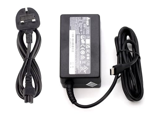 Image of New 65W USB C TYPE C AC Charger Fit Replacement for Samsung Galaxy S10 Plus 1TB Laptop Adapter Power Cord