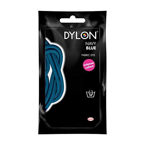 Image of Dylon - Dylon 08 Navy Blue Fabric Hand Dye - 1x50g