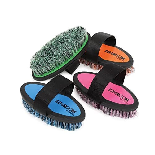 Image of Shires 1405 Ezi-Groom Small Body Brush Lime Green