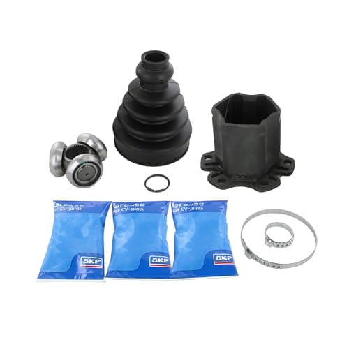 Image of SKF Cv Joint Kit VKJA 8014 Front Axle Outer Diameter 123 mm Height 256 mm Length 128 mm Width 128 mm - OE Quality