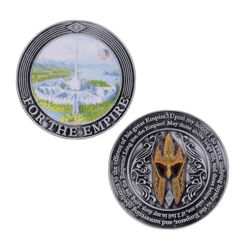 Image of FaNaTtik The Elder Scrolls IV: Oblivion Imperial City Coin – Officially Licensed Limited Edition Collectible – Individually Numbered – 38mm Diameter