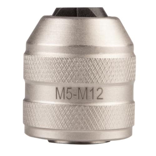 Image of NEO Tools Chuck for Taps, Tap Cutting Chuck, Tool Holder, Cordless Screwdriver/Drill, Tap Adapter 1/4 Inch, for Thread M5-M12, CRV