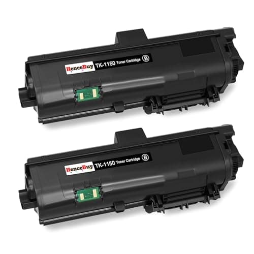 Image of HenceBuy TK-1150 Black Toner Cartridge Compatible for Kyocera TK-1150 TK1150 for Kyocera M2135dn P2235dn P2235dw M2635dw M2635dn M2735dn M2135 P2235 Printer (2 Pack)