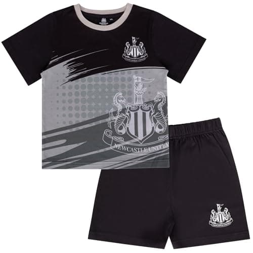 Image of Newcastle United F.C. Short Pyjamas 11-12 years 152cm Black