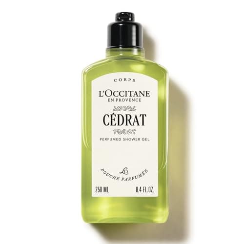 Image of L'OCCITANE - Cédrat Shower Gel - 250 ml - Fresh, zesty and woody fragrance - Made in France