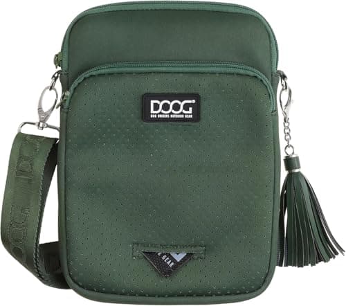 Image of DOOG Walkie Bag - Adjustable Dog Treat Pouch Shoulder Bag with Poo Bag & Water Bottle Compartments - Comfort Fit for Everyday Use