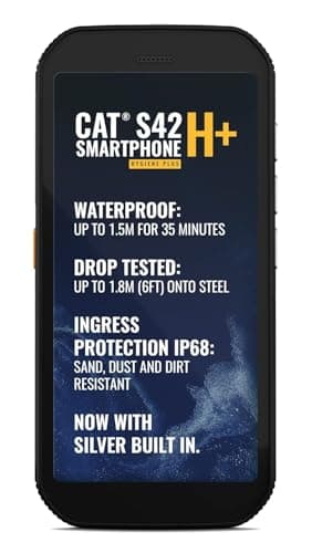 Image of Caterpillar CAT S42 H+, Dual, 32GB 3GB, Black