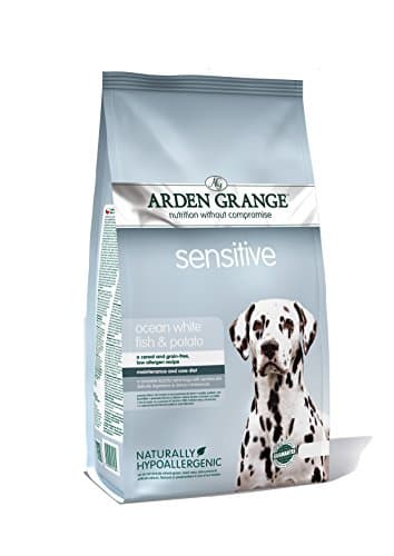 Image of Arden Grange Sensitive Adult Dry Dog Food Grain Free with Fresh Ocean White Fish and Potato, 2 kg