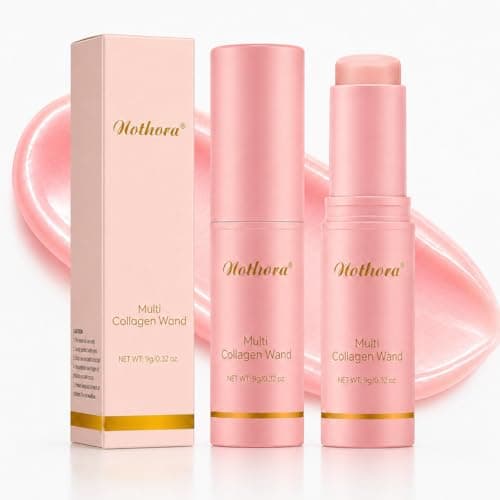 Image of 2PCS Nothora® Collagen Wand, Nothora Collagen Stick, Portable Wrinkle Bounce Multi Balm, Multi-use Hydration Stick, For Face Lips Body, Suitable for All Skin Types