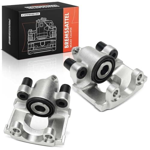 Image of Frankberg 2x Brake Caliper Disc Brake Rear Left Right Compatible with 3 Series E36 1990-1999 Z1 R.o.a.d.s.t.e.r 1990-1991 75 RJ 1999-2005 Replace# 34211160334