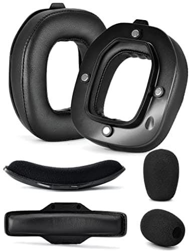Image of A40 TR Mod Kit – defean Replacement Earpads and Headband Compatible with Astro Gaming A40 TR Headset,Ear Cushions, Upgrade High-Density Noise Cancelling Foam, Added Thickness (Black Protein)