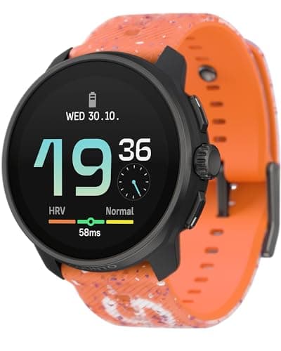 Image of SUUNTO Race S GPS Sports Watch, High-Res AMOLED Touchscreen w/ 13D Standby, Dualband GNSS, Global Offline Map, Advanced Training & Recovery Insights, 95+ Multisports, Compact & Light, Power Orange