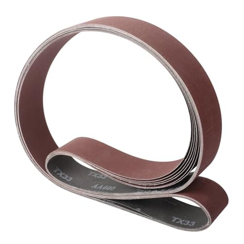 Image of STEBRUAM 6PCS Sanding Belt 50 x 2000 mm 400 Grit