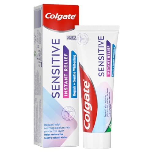 Image of Colgate Sensitive Instant Relief Toothpaste 75ml (Pack of 4)
