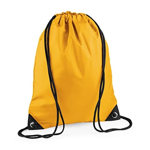 Image of BagBase BG10 Premium Gymsac - Gold