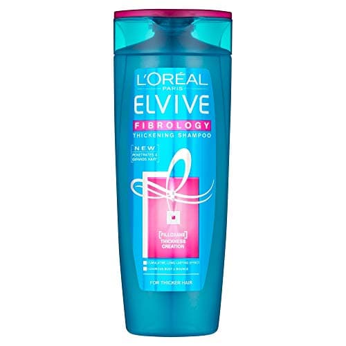 Image of L'Oreal Elvive Fibrology Fine Hair Thickening Shampoo, 400ml