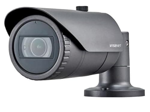 Image of Hanwha Techwin HCO-6070R Security Camera CCTV 1/2.8" CMOS, 2MP, 1920x1080, BNC, ICR, Motion detection, IR 30m, IP66, IK10 Indoor & Outdoor Bullet Ceiling/Wall/Desk 1920 x 1080 pixels, Dark Gray