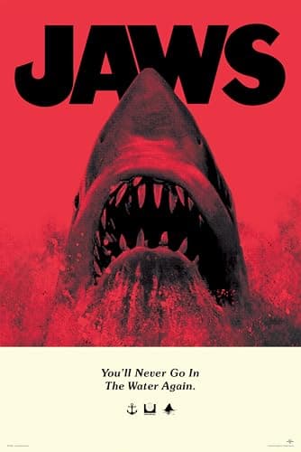Image of Jaws Red 61 x 91.5cm Maxi Poster