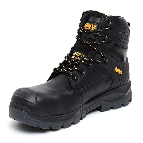 Image of Dewalt Springfield Black Non-Metallic Waterproof Safety Boot Size 9