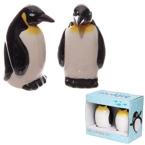 Image of Puckator SP38 Penguin Salt and Pepper Set, 7.5 x 3.5 x 9 cm