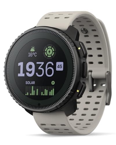 Image of SUUNTO Vertical GPS Sports Watch, Solar Charging & Dual-GNSS, Multisport Smartwatch with Touchscreen & 95+ Sports, Advanced Health & Recovery Support, 60-Day Battery Life, Offline Map, Steel Sand