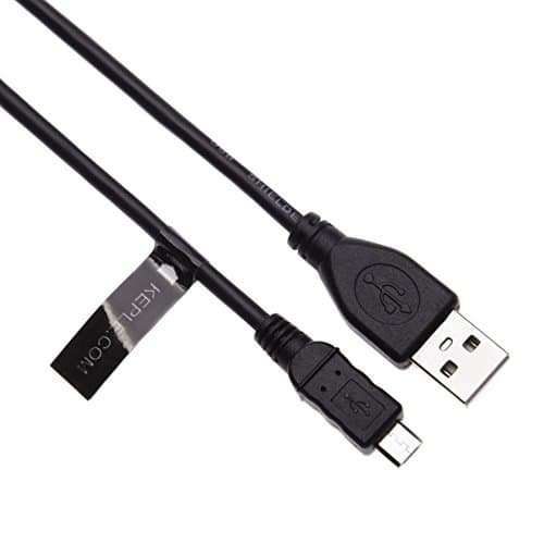 Image of Keple 2m Charging Cable In Car Charger Compatible with TomTom Go 40/50 / 60/400 / 500/520 / 530/600 / 610/620 / 820 Live / 5000/5100 / 5200/6000 / 6100/6200 Tom Tom Charger Micro USB