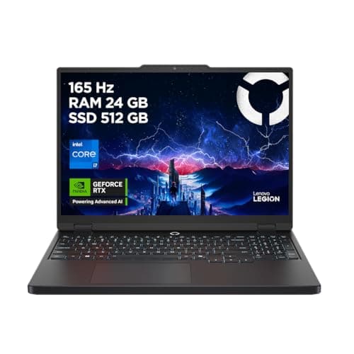 Image of Lenovo Legion 5 Gen 10 Gaming Laptop 15.3" WUXGA IPS | i7-13650HX, GeForce RTX 5060, 24GB RAM, 512GB SSD, Wi-Fi 6, Windows 11 Home | White Backlit, English (UK) Keyboard – Eclipse Black