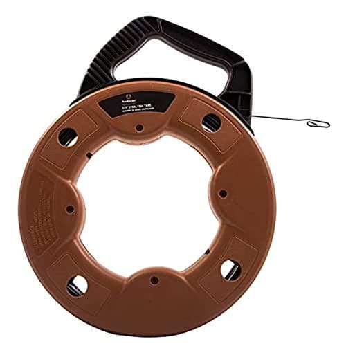 Image of Southwire 58279940 1/8 in. 125 ft. Flat Steel Fish Tape