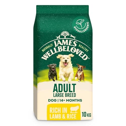Image of James Wellbeloved Adult Dog Food with Lamb and Rice 10kg