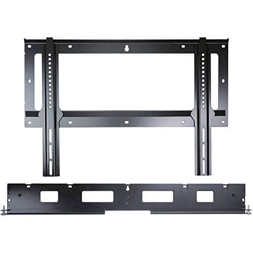Image of Flexson Flat To Wall Mount for TV and Sonos Playbar - Black