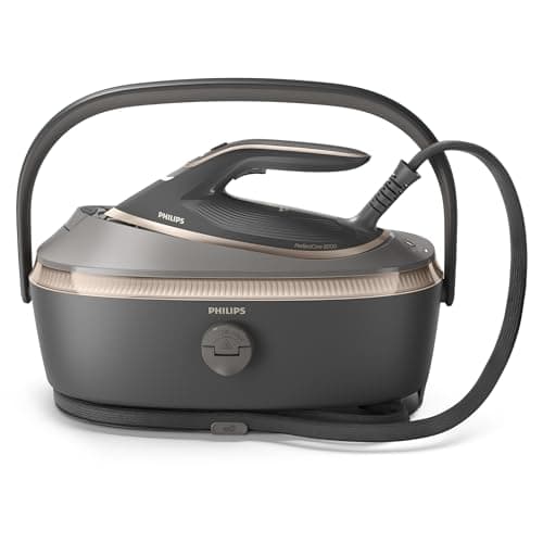 Image of Philips PerfectCare 8000 Series Steam Generator - 3120W, 750g Turbopower Steam Boost, No Burns Guaranteed, Int. Automatic Steam, Ultimate Glide, No Temp settings, 1.4L Tank, Self-Cleaning - PSG8200/80