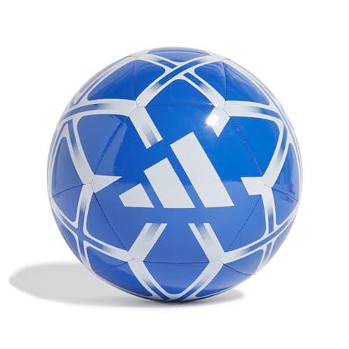 Image of adidas Unisex Starlancer Club Ball, blue/white, 5