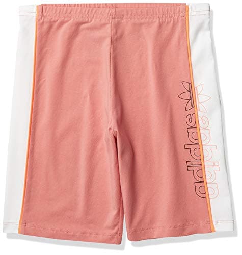 Image of adidas Originals Boy's Cycling Shorts Tactile Rose/White Medium