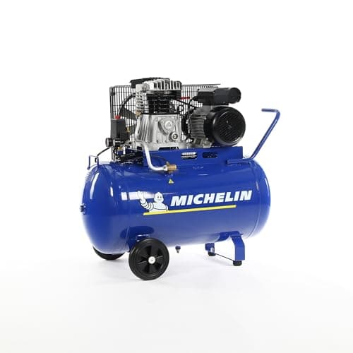 Image of Michelin MB 100/360 Belt Driven Air Compressor, 100 litres, 12.4 CFM, 10 Bar, 3HP