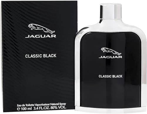 Image of Jaguar Classic Black Eau De Toilette Spray For Him, 100 ml