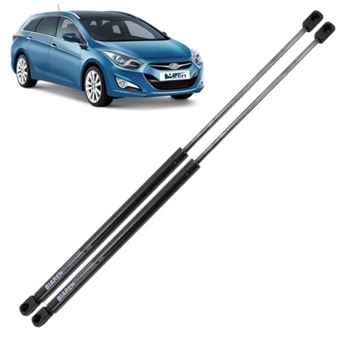 Image of BIAREN 2x Front Bonnet Gas Struts Springs For Hyundai i40 VF (2011-2019) Lift Support System 360 (N) 365 MM 811613Z000 811713Z000