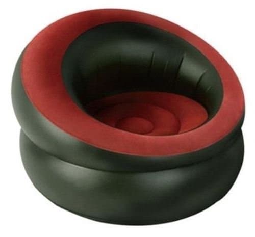 Image of New Blow Up Seat Inflatable Chair Single Sofa Gaming Pod Camping Festival Home
