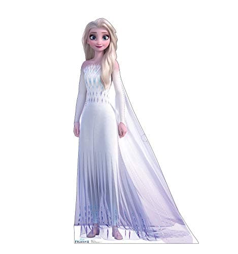 Image of Cardboard People Elsa in Epilogue Gown Life Size Cardboard Cutout Standup - Disney's Frozen II (2019 Film)