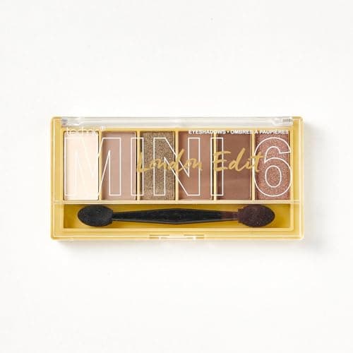 Image of Technic Mini Edit 6 Eyeshadow Palette, Long Lasting and Blendable Matte & Shimmer Shades 7.2g (London)