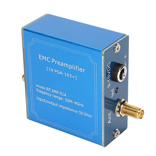 Image of EMC Preamplifier, RF AMP 01A Low Noise Amplifier Module, 50M-4Ghz Freqency, DC 9‑15V High Gain LNA Module, Plug and Play