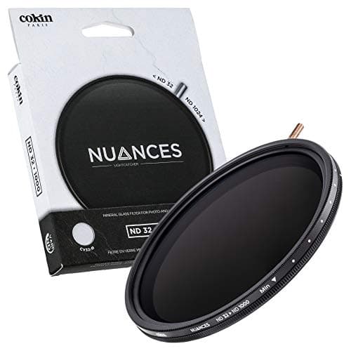 Image of Cokin NUANCES Variable Neutral Density 32-1000 (5-10 stops) Screw-in Camera Filter - 52mm