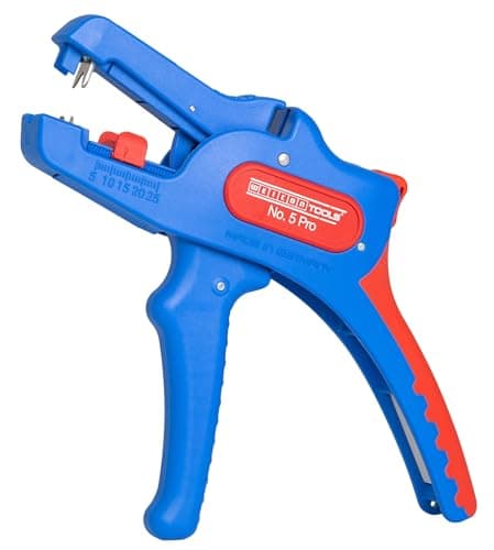 Image of WEICON Tools Wire Stripper No. 5 Pro | Automatic Wire Stripper for All Common Flexible and Solid Conductors from 24-5 AWG (0.2-16 mm²) | self-Adjusting to Conductor Cross-Section